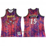Maillot Tornto Raptors Vince Carter NO 15 Special Year of The Tiger Rouge