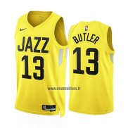 Maillot Utah Jazz Jared Butler NO 13 Icon 2022-23 Jaune