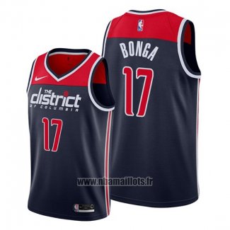 Maillot Washington Wizards Isaac Bonga No 17 Statement Edition Bleu