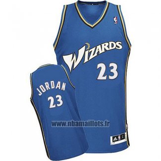 Maillot Washington Wizards Michael Jordan No 23 Retro Bleu