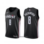 Maillot Washington Wizards Rui Hachimura NO 8 Ville 2019-20 Noir