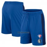 Short Dallas Mavericks 75th Anniversary Bleu