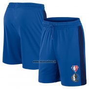 Short Dallas Mavericks 75th Anniversary Bleu