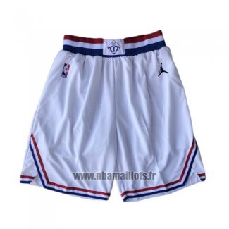 Short Philadelphia 76ers Blanc