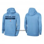 Veste a Capuche Memphis Grizzlies Practice Performance 2022-23 Bleu