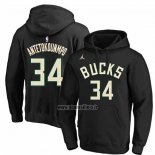 Veste a Capuche Milwaukee Bucks Giannis Antetokounmpo Statement 2022-23 Noir