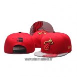 Casquette Miami Heat Snapback Rouge