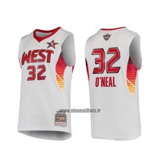 Maillot All Star 2009 Shaquille O'neal No 32 Blanc