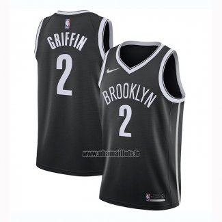 Maillot Brooklyn Nets Blake Griffin No 2 Icon 2020-21 Noir