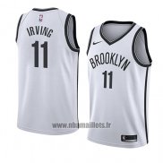 Maillot Brooklyn Nets Kyrie Irving No 11 Association 2019-20 Blanc