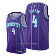 Maillot Charlotte Hornets Devonte' Graham No 4 Classic 2019-20 Volet