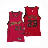 Maillot Chicago Bulls Michael Jordan NO 23 Rouge