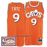 Maillot Cleveland Cavaliers Channing Frye No 9 Retro Orange