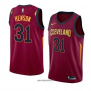 Maillot Cleveland Cavaliers John Henson No 31 Icon 2018 Rouge