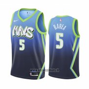 Maillot Dallas Mavericks J. J. Barea No 5 Ville Edition Bleu