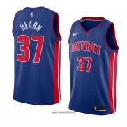 Maillot Detroit Pistons Reggie Hearn No 37 Icon 2018 Bleu