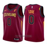 Maillot Enfant Cleveland Cavaliers Kevin Love No 0 Icon 2017-18 Rouge