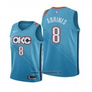 Maillot Enfant Oklahoma City Thunder Alex Abrines No 8 Ville Edition 2018-19 Bleu