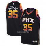 Maillot Enfant Phoenix Suns Kevin Durant NO 35 Statement 2022-23 Noir
