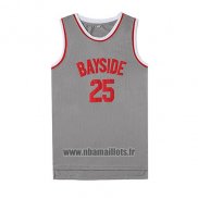 Maillot Film Bayside Morris No 25 Gris