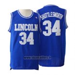 Maillot Film Lincoln Jesus Shuttlesworth No 34 Bleu