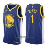 Maillot Golden State Warriors Javale Mcgee No 1 Icon 2017-18 Bleu
