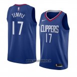 Maillot Los Angeles Clippers Garrett Temple No 17 Icon 2018 Bleu