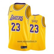 Maillot Los Angeles Lakers Anthony Davis No 23 Icon 2019-20 Jaune