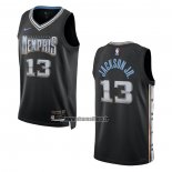 Maillot Memphis Grizzlies Jaren Jackson JR. NO 13 Ville 2022-23 Noir