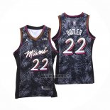 Maillot Miami Heat Jimmy Butler No 22 Fashion Royalty Noir