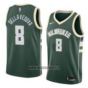 Maillot Milwaukee Bucks Matthew Dellavedova No 8 Icon 2018 Vert