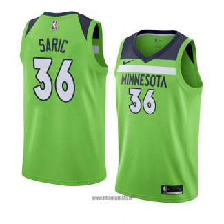 Maillot Minnesota Timberwolves Dario Saric No 36 Statement 2018 Vert