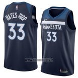 Maillot Minnesota Timberwolves Keita Bates-diop No 33 Icon 2018 Bleu