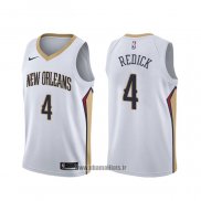 Maillot New Orleans Pelicans J.j. Rougeick NO 4 Association Blanc
