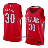 Maillot New Orleans Pelicans Julius Randle No 30 Statement 2018 Rouge