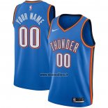 Maillot Oklahoma City Thunder Personnalise Icon Bleu