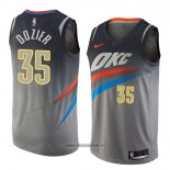 Maillot Oklahoma City Thunder Pj Dozier No 35 Ville 2018 Gris