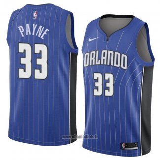 Maillot Orlando Magic Adreian Payne No 33 Icon 2018 Bleu