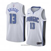 Maillot Orlando Magic Isaiah Briscoe No 13 Association 2017-18 Blanc