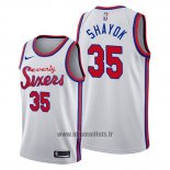 Maillot Philadelphia 76ers Marial Shayok No 35 Classic 2019-20 Blanc