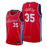 Maillot Philadelphia 76ers Marial Shayok No 35 Statement Rouge