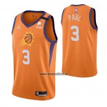 Maillot Phoenix Suns Chris Paul NO 3 Statement 2021 Orange