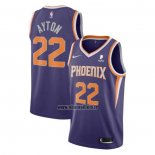 Maillot Phoenix Suns Deandre Ayton NO 22 Icon 2021 Volet