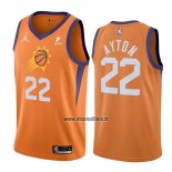 Maillot Phoenix Suns Deandre Ayton NO 22 Statement 2021 Orange