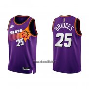 Maillot Phoenix Suns Mikal Bridges NO 25 Classic 2022-23 Volet