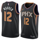 Maillot Phoenix Suns Tj Warren No 12 Statement 2018 Noir