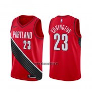 Maillot Portland Trail Blazers Robert Covington No 23 Statement Rouge