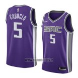 Maillot Sacramento Kings Bruno Caboclo No 5 Icon 2018 Volet