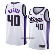 Maillot Sacramento Kings Harrison Barnes NO 40 Association 2023-24 Blanc