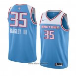 Maillot Sacramento Kings Marvin Bagley Iii No 35 Ville 2018-19 Bleu